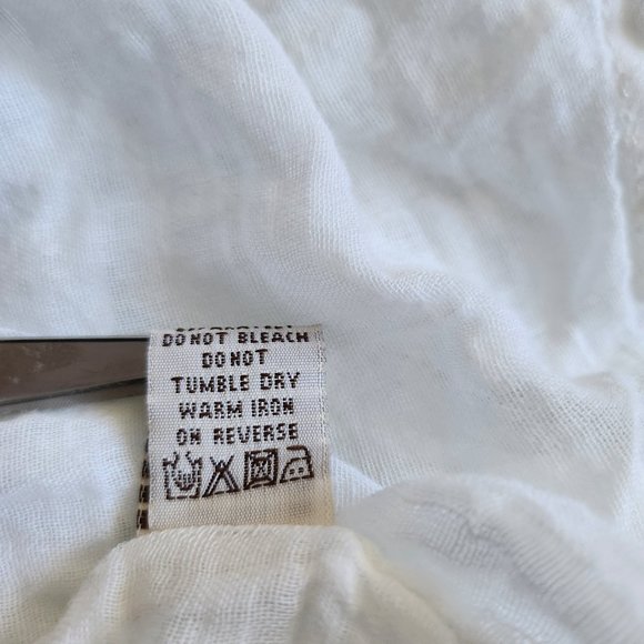 White Lace Summer Dress - Picture 8 of 14